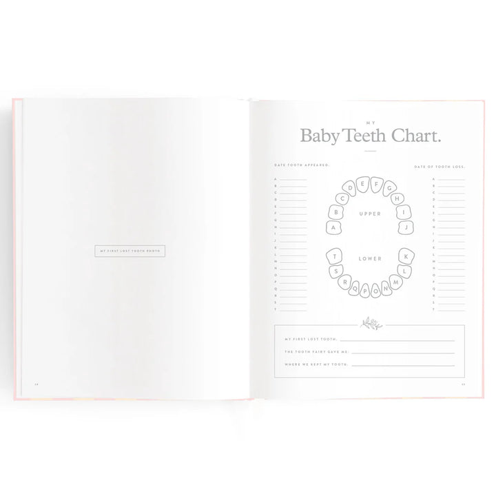 Fox & Fallow - Baby Book - Petal Stripe - Mabel & Fox