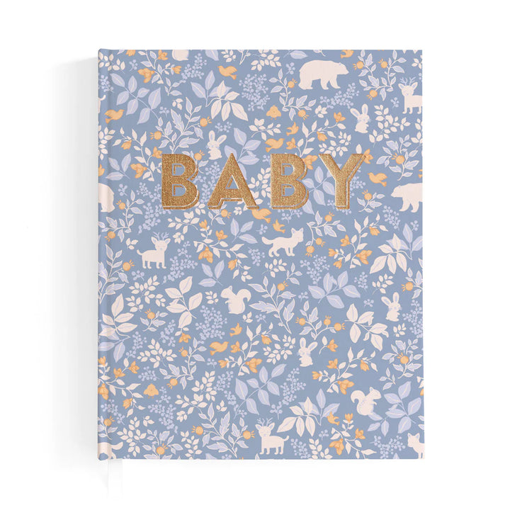 Fox & Fallow - Baby Book - Forest Friends Cornflower - Mabel & Fox