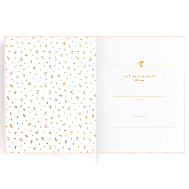 Fox & Fallow - Baby Book - Petal Stripe - Mabel & Fox