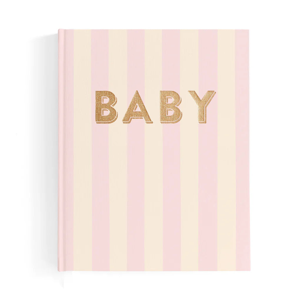 Fox & Fallow - Baby Book - Petal Stripe - Mabel & Fox