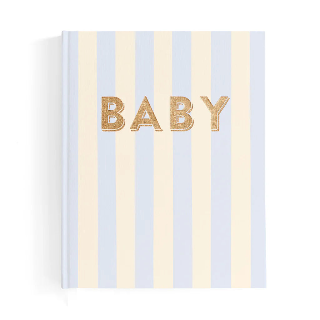 Fox & Fallow - Baby Book - Cloud Stripe - Mabel & Fox