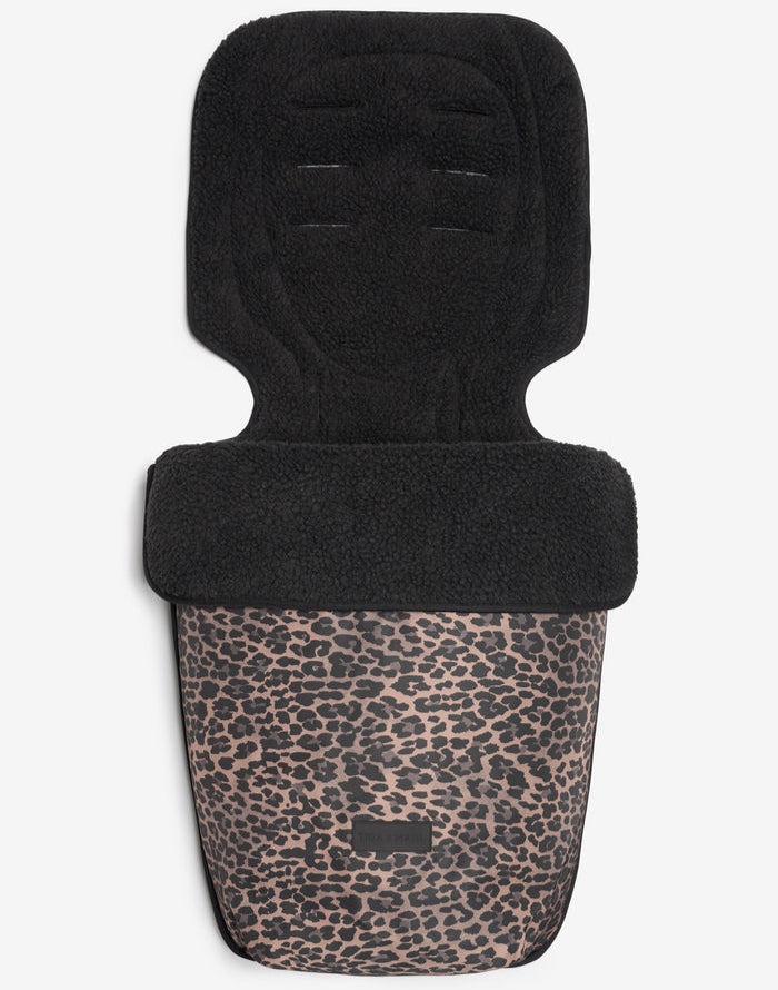 Tiba + Marl - Universal Buggy Footmuff - Tonal Leopard