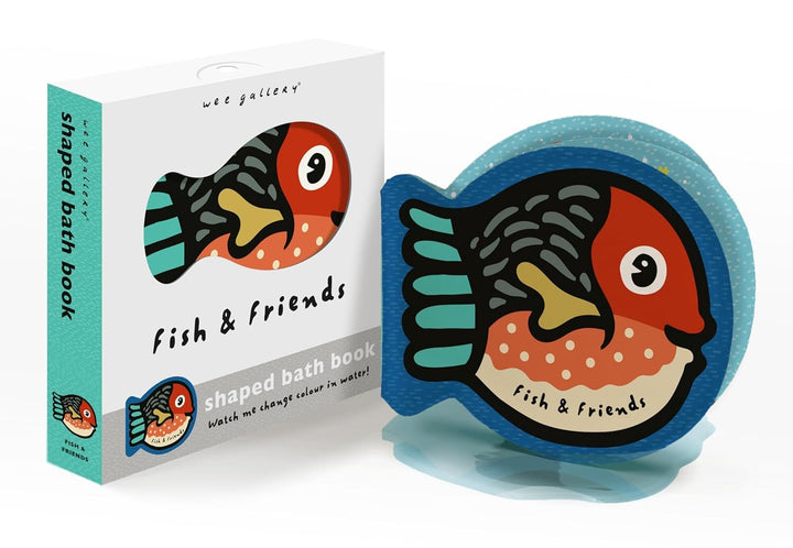 Wee Gallery - Bath Book - Fish and Friends - Mabel & Fox