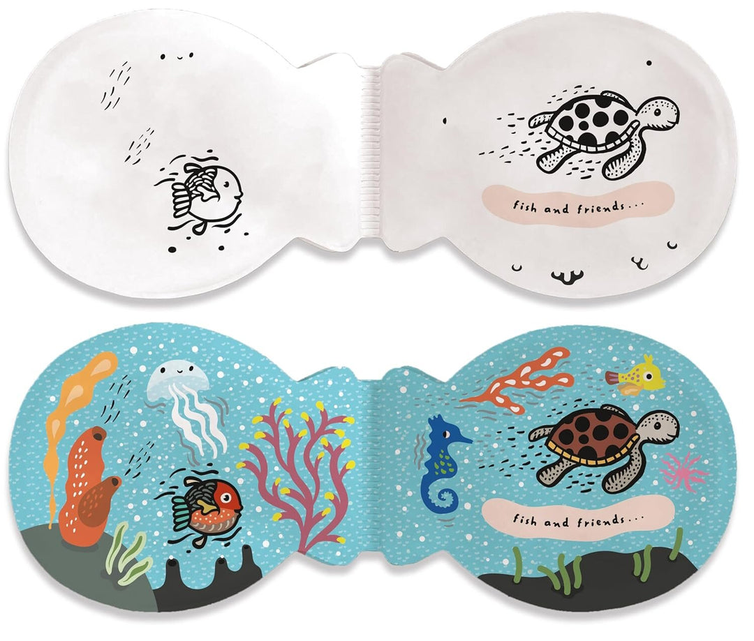 Wee Gallery - Bath Book - Fish and Friends