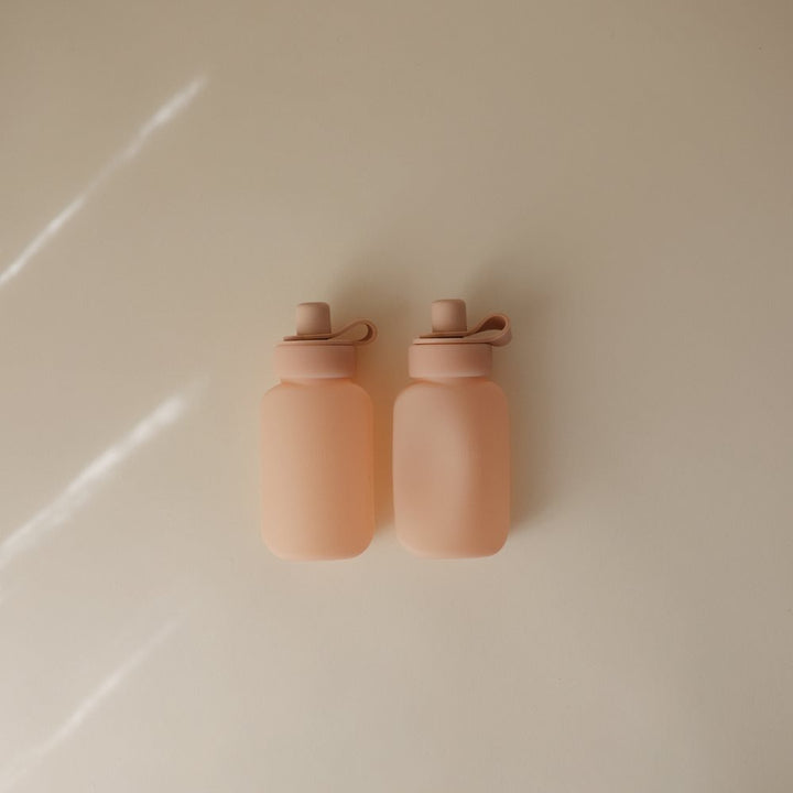 Mushie - Silicone Puree Pouch 2 Pack - Blush