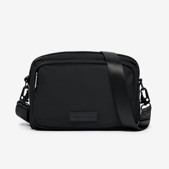 Tiba + Marl - Hiro Buggy Organiser / Changing Bag - Black - Mabel & Fox