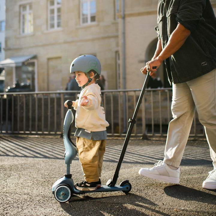 Scoot & Ride - Highwaykick 1 Push & Go - Steel - Mabel & Fox