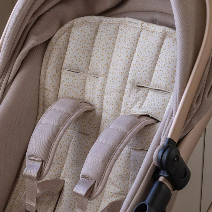 Avery Row - Pram Liner - Wild Chamomile / Daisy Meadow