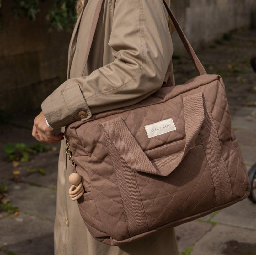 Avery Row - Baby Changing Bag - Nutmeg