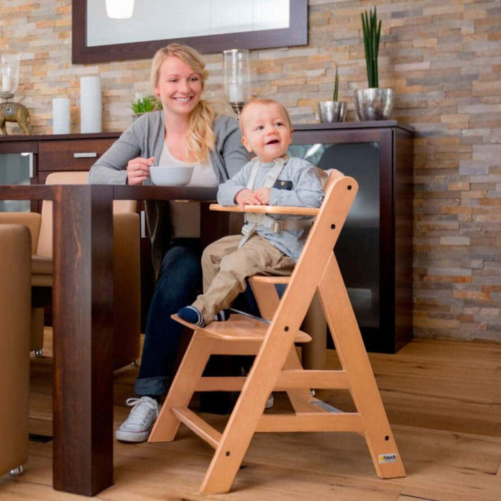 Hauck - Alpha+ Wooden Highchair - Natural