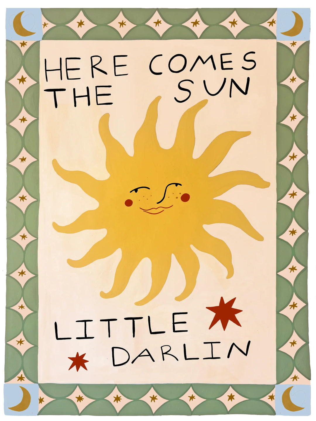 Yaya Studio - Art Print - Here Comes The Sun