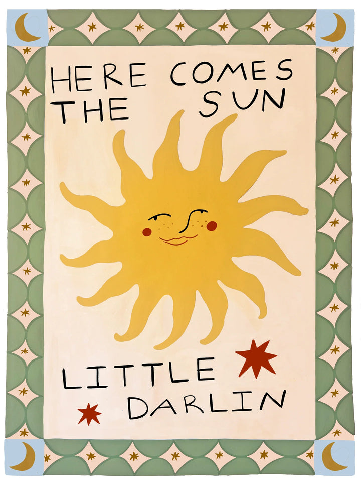 Yaya Studio - Art Print - Here Comes The Sun - Mabel & Fox