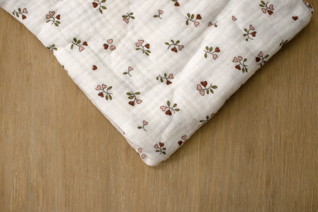 Mabel & Fox - Cotton Muslin Cloth - Floral - Mabel & Fox