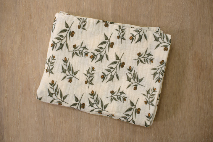 Mabel & Fox - Cotton Muslin Cloth - Olive - Mabel & Fox