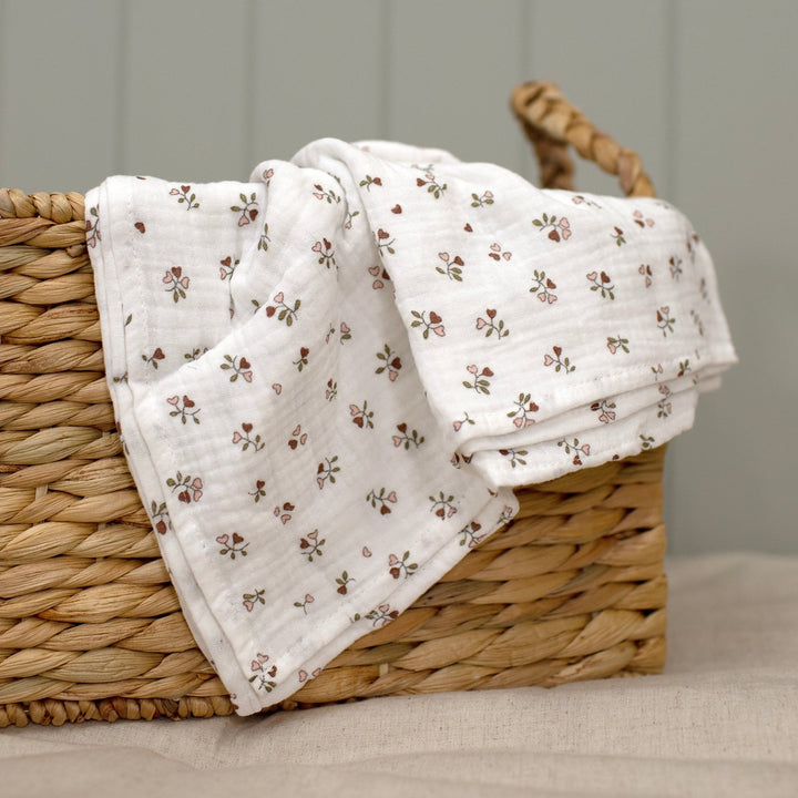 Mabel & Fox - Cotton Muslin Cloth - Floral