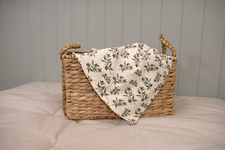 Mabel & Fox - Cotton Muslin Cloth - Olive - Mabel & Fox