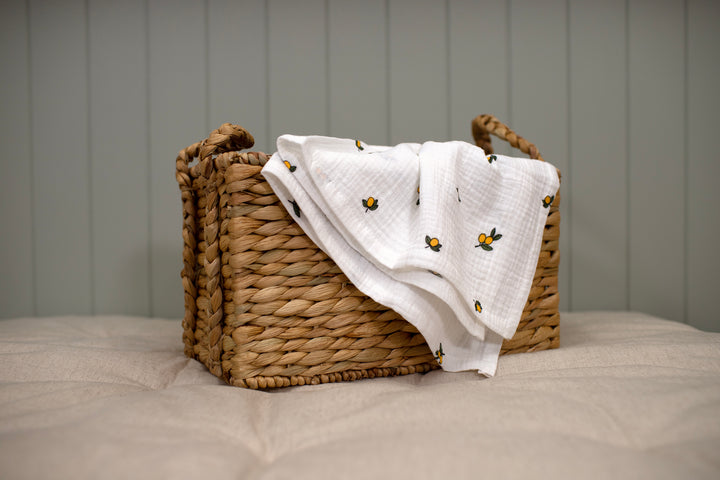 Mabel & Fox - Cotton Muslin Cloth - Lemon