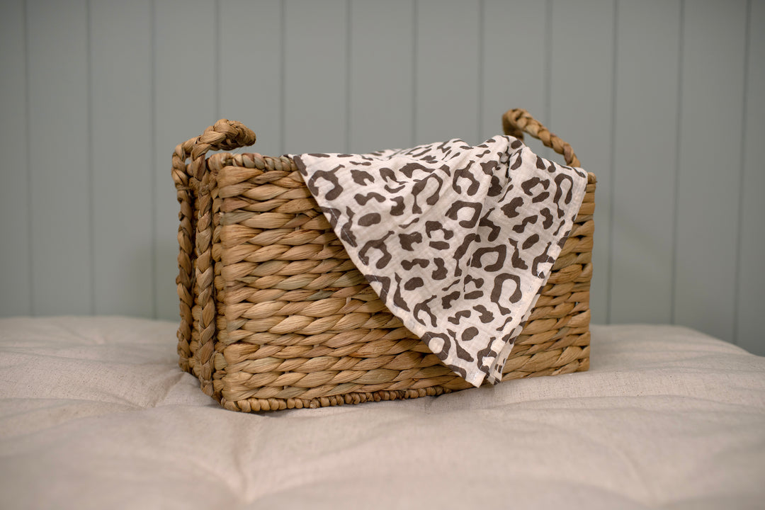 Mabel & Fox - Cotton Muslin Cloth - Leopard - Mabel & Fox