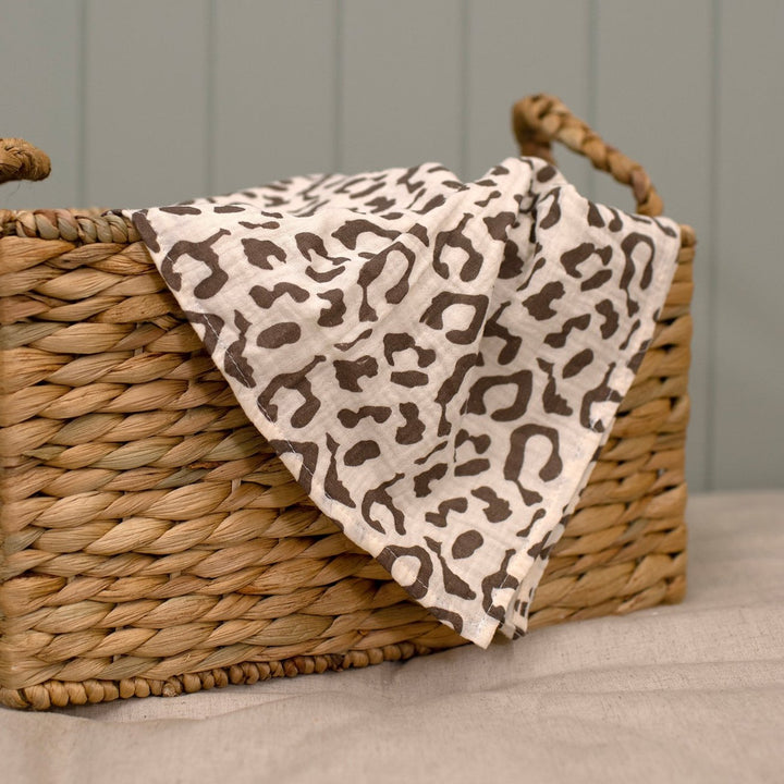 Mabel & Fox - Cotton Muslin Cloth - Leopard