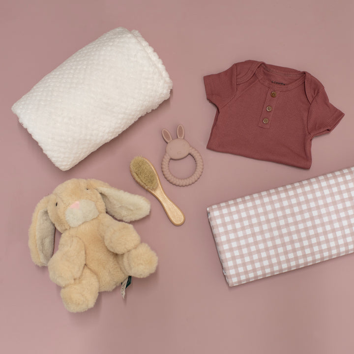 Mabel & Fox - Personalised Baby Gift Set - Blush