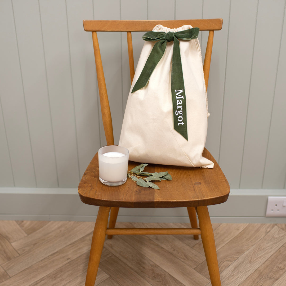 Mabel & Fox - Personalised Baby Gift Set - Sage