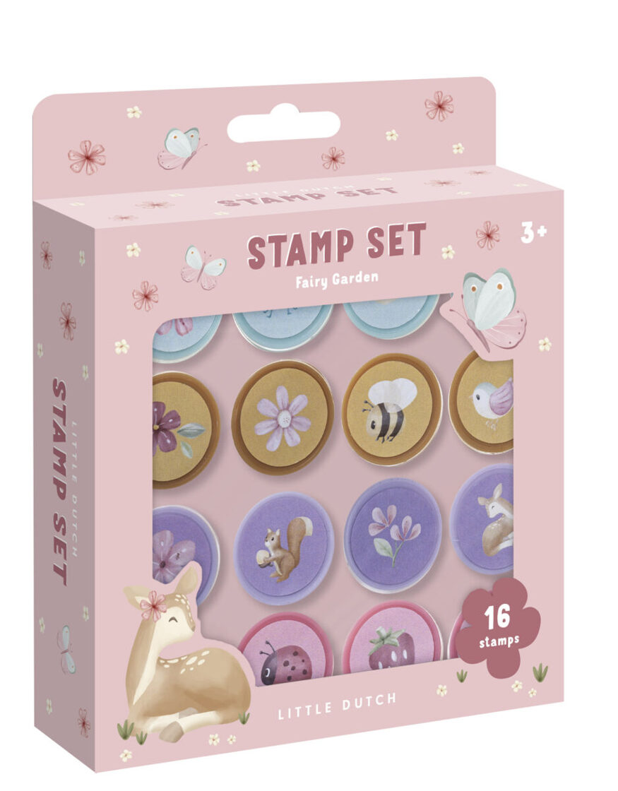 Little Dutch - Self Inking Stamps - Fairy Garden