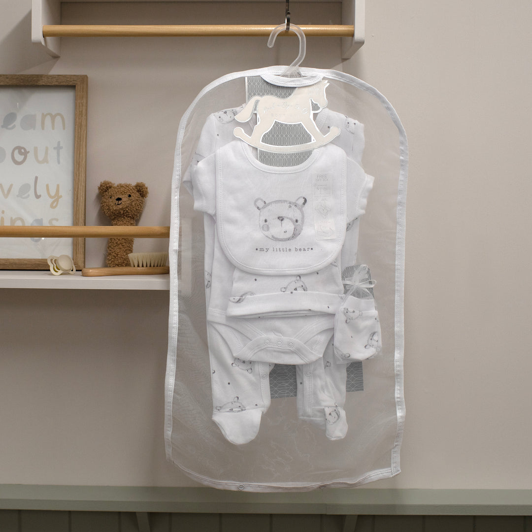 Mabel & Fox - 5 Piece Outfit Set - Baby Bear