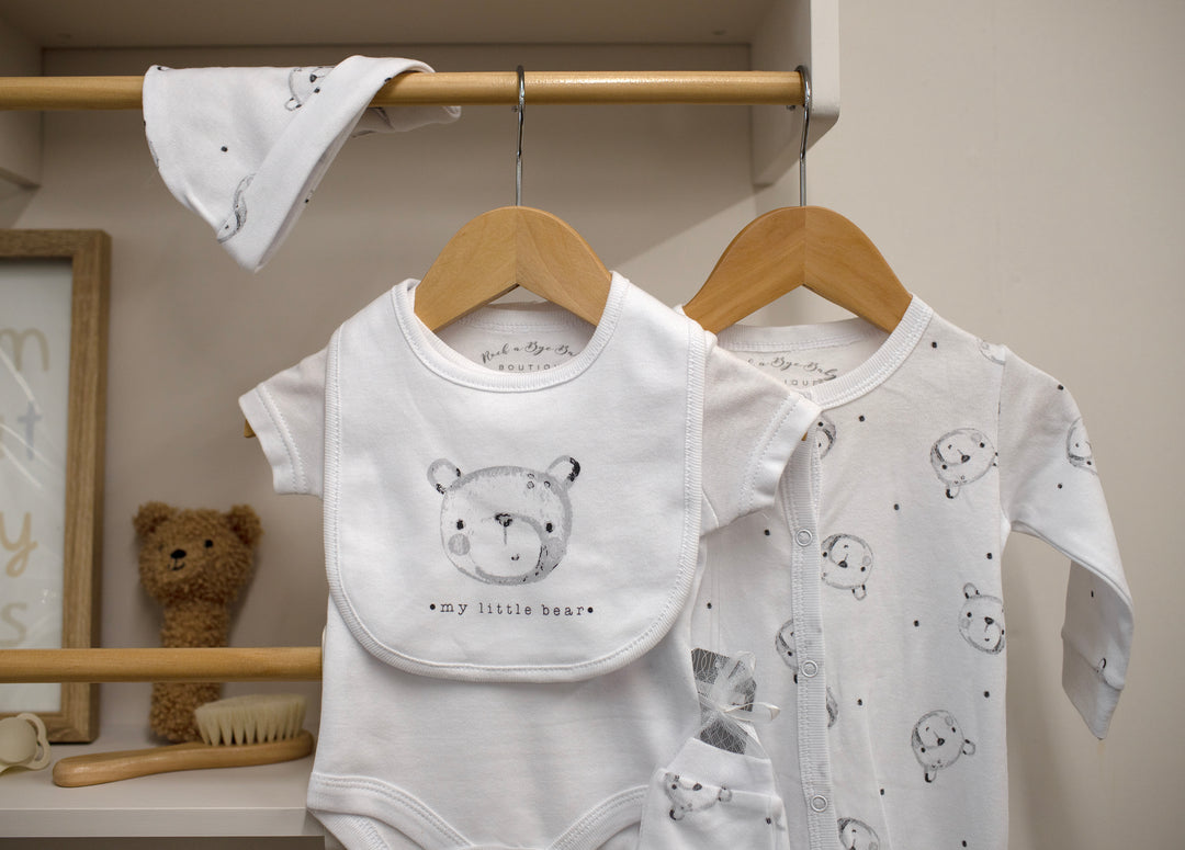 Mabel & Fox - 5 Piece Outfit Set - Baby Bear