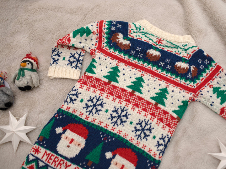 Mabel & Fox - Fairisle Christmas Onesie