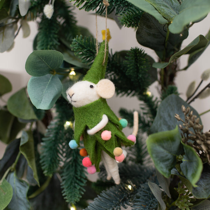 Gainsborough Giftware - Hanging Christmas Tree Mouse