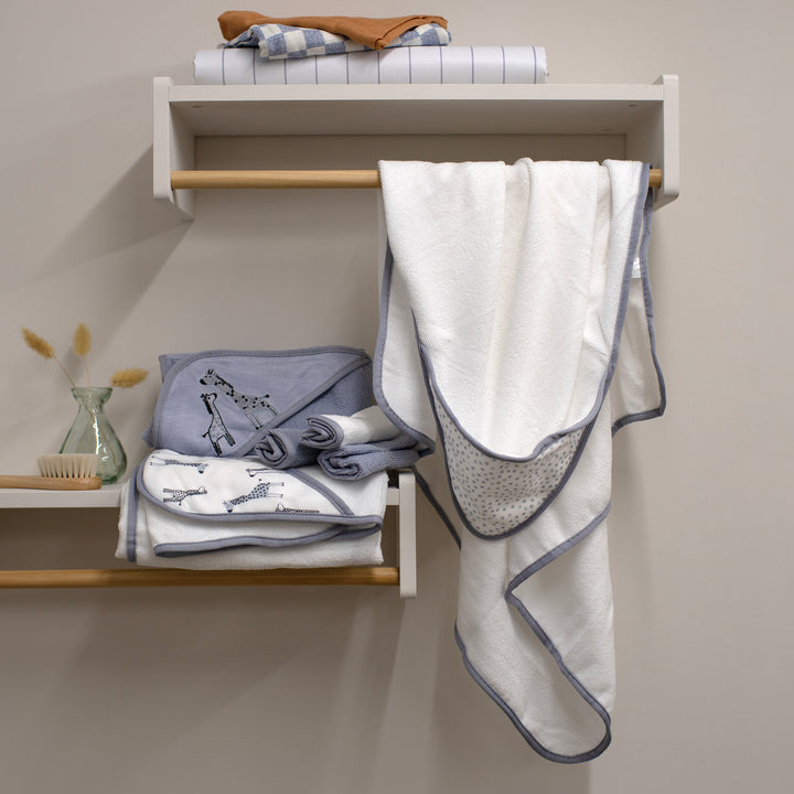 Mabel & Fox - Hooded Towel & Washcloth Set (6 Piece)