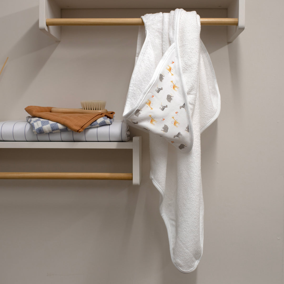 Mabel & Fox - Hooded Bath Towel - Safari