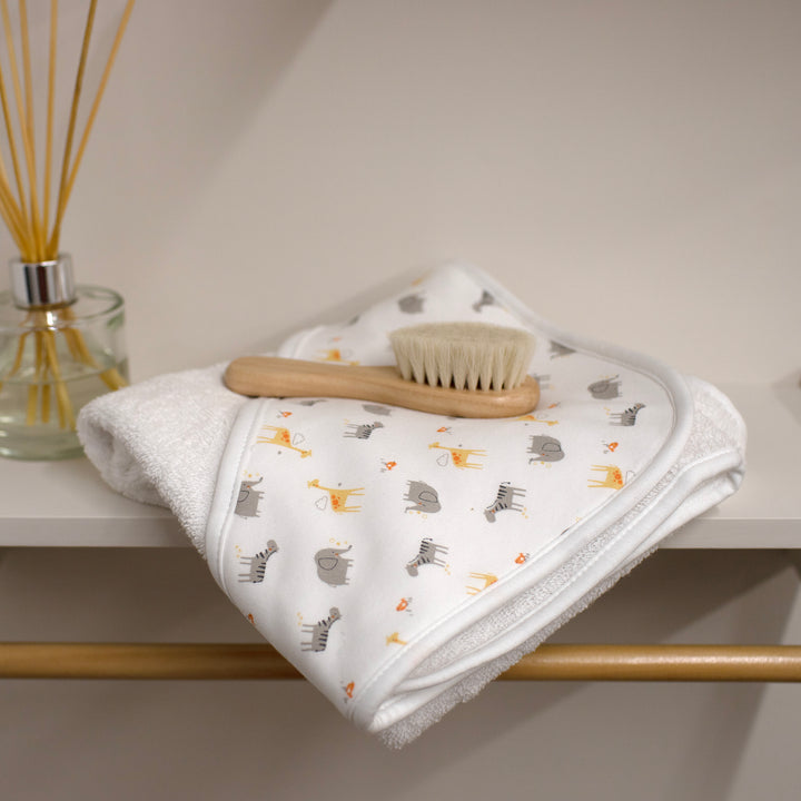 Mabel & Fox - Hooded Bath Towel - Safari