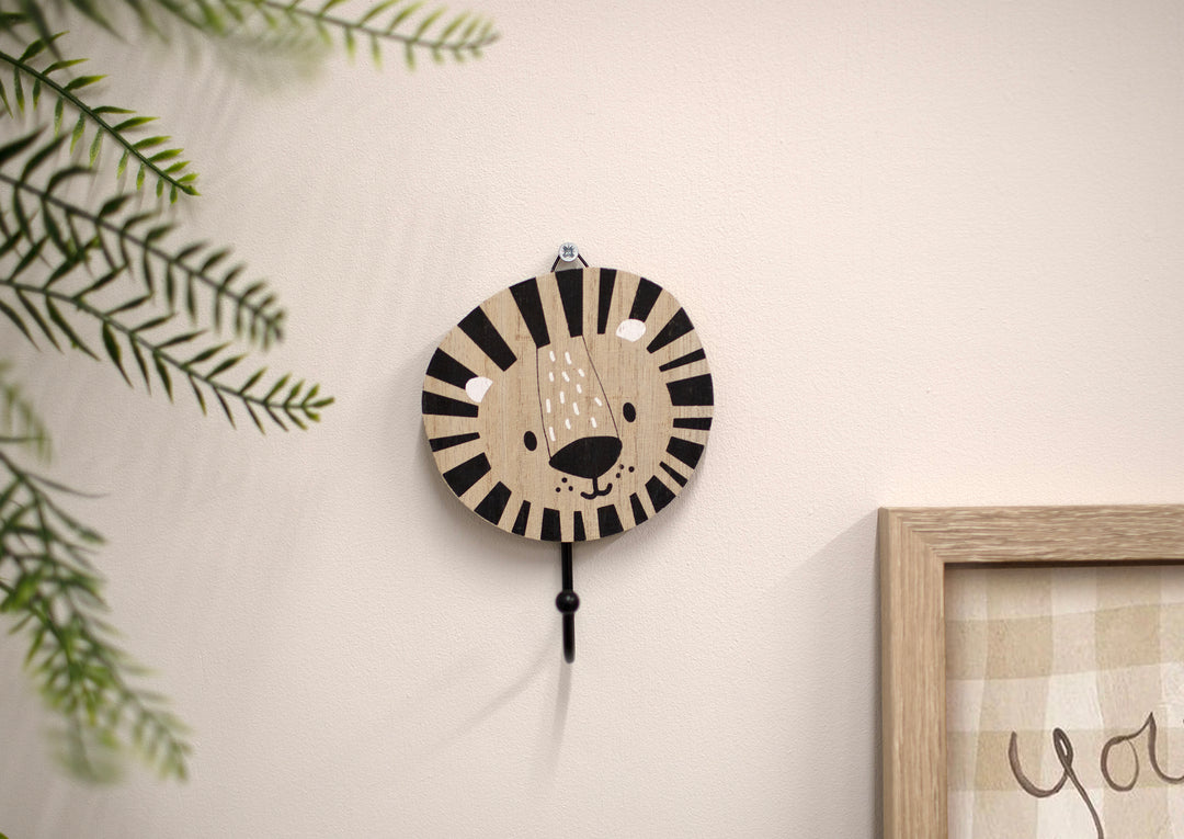 Mabel & Fox - Safari Wall Hanger - Lion - Mabel & Fox