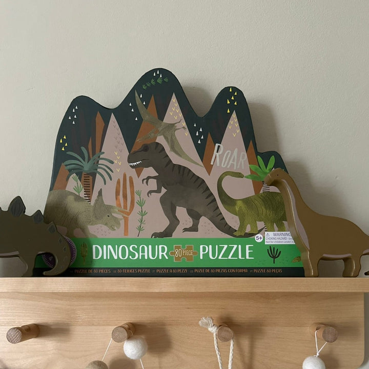 Floss & Rock - 80 Piece Jigsaw - Dinosaur