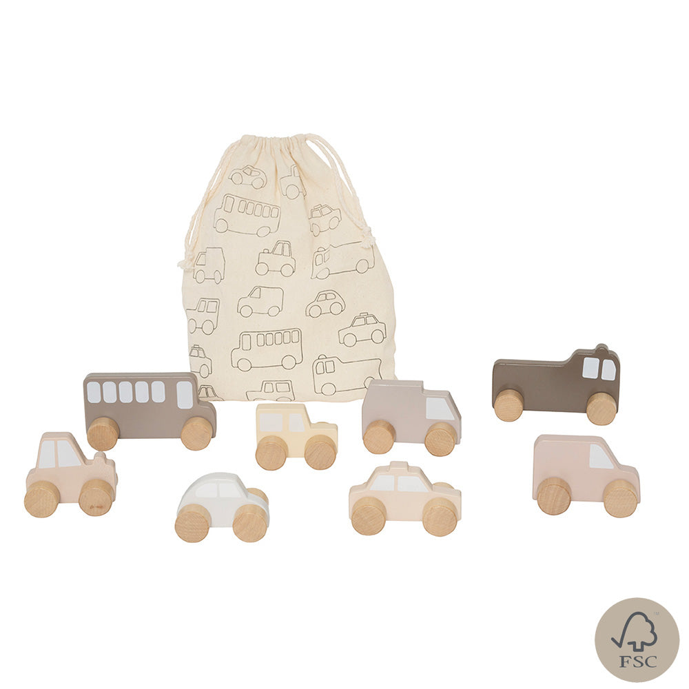 Jabadabado - My First Cars Natural - Mabel & Fox