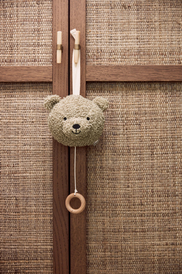 Jollein - Musical Hanger - Teddy Bear - Olive Green