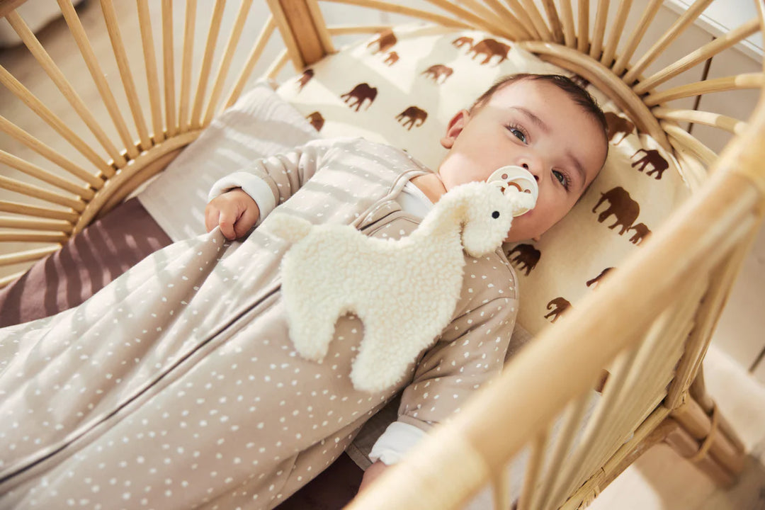 Jollein - Pacifier Cloth - Llama - Off White - Mabel & Fox