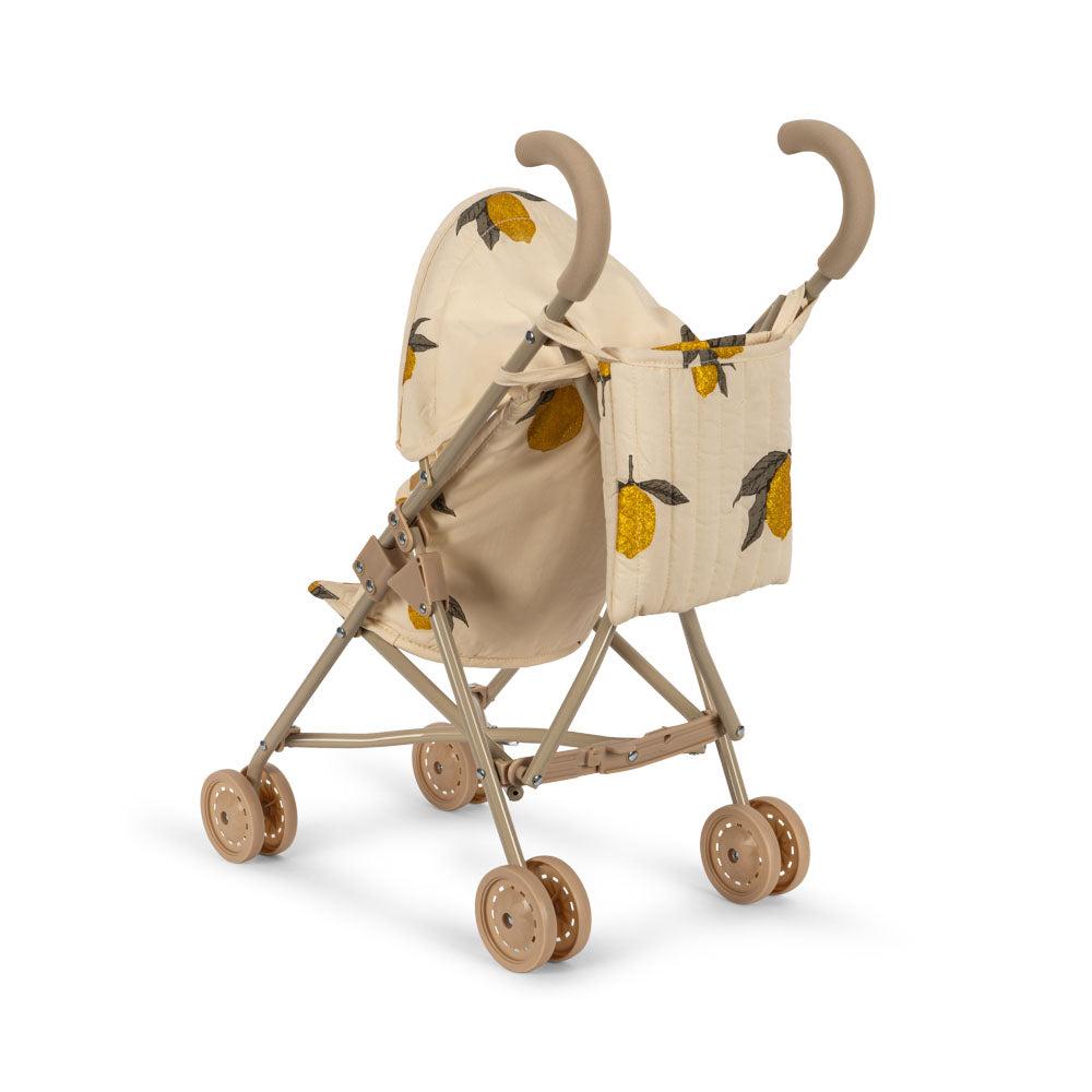 Konges Slojd - Zoe Doll Stroller - Mon Grand Citron Glitter