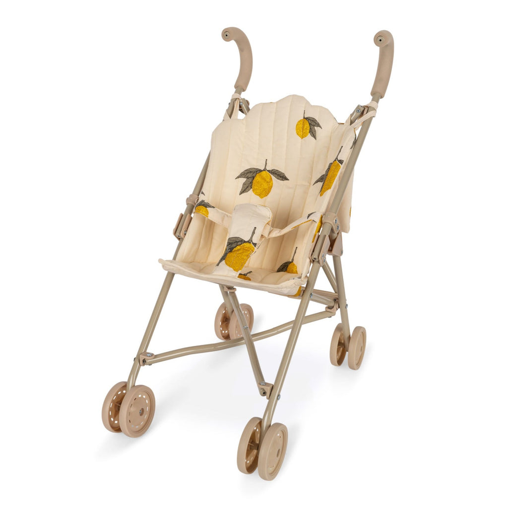 Konges Slojd - Doll Stroller - Mon Grand Citron Glitter – Mabel & Fox