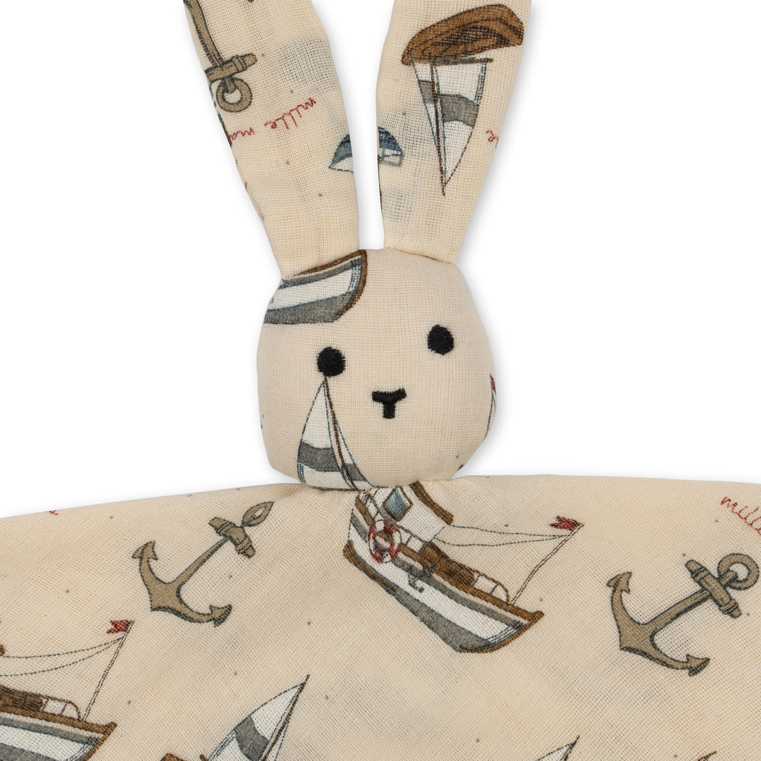 Konges Slojd - Cuddle Cloth - Sleepy Rabbit - Sail Away