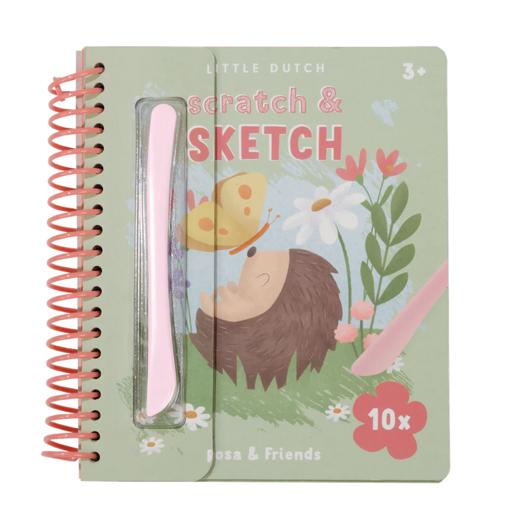 Little Dutch - Scratchbook - Rosa & Friends - Mabel & Fox