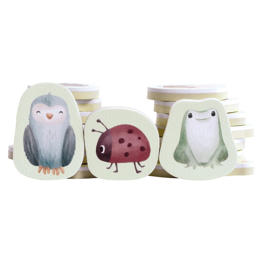 Little Dutch - Bath Foam Figures - Forest Friends