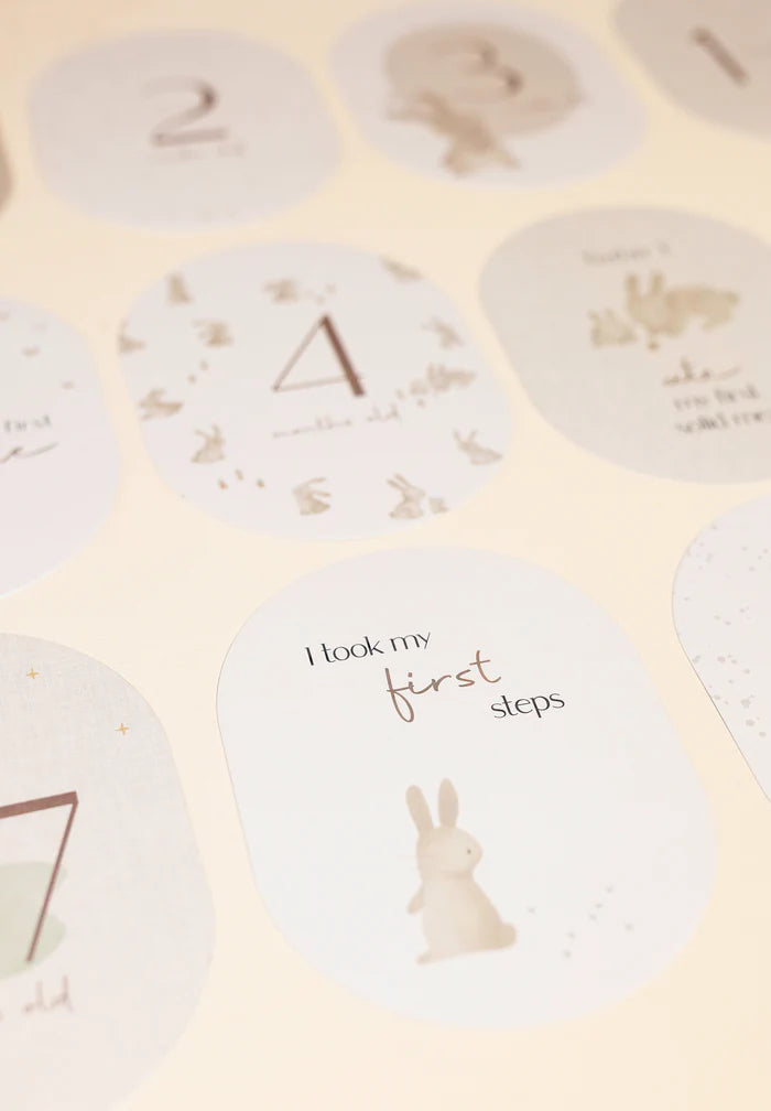 Little Dutch - Baby Milestone Cards - Baby Bunny