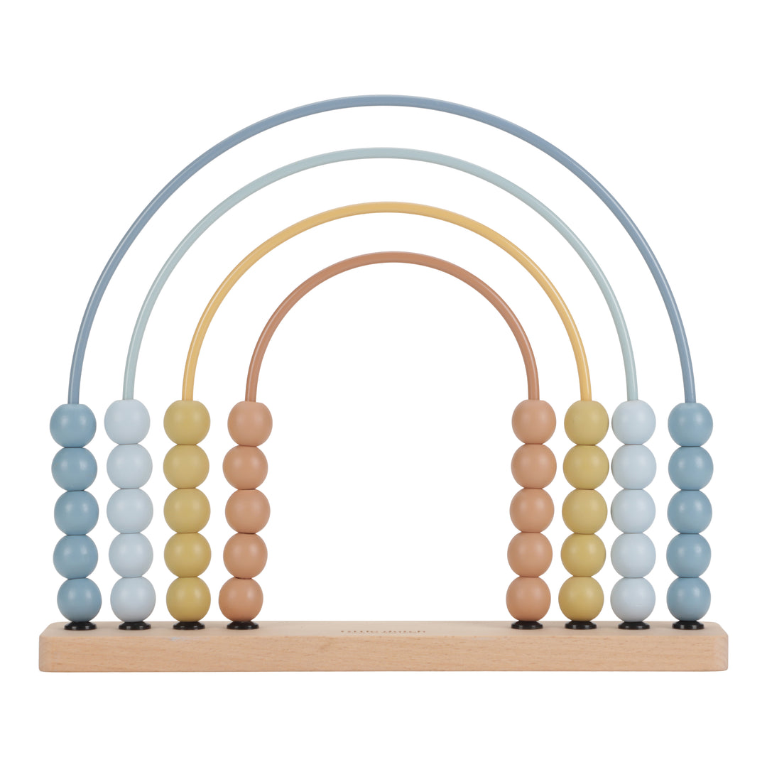 Little Dutch - Wooden Abacus Rainbow - Forest Friends