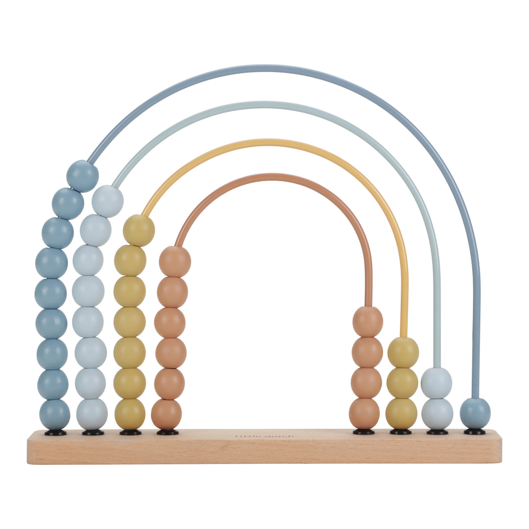 Little Dutch - Wooden Abacus Rainbow - Forest Friends