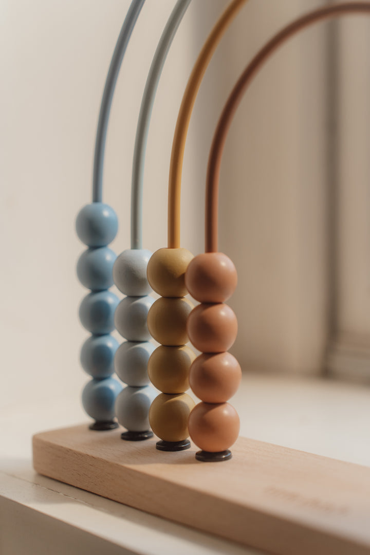 Little Dutch - Wooden Abacus Rainbow - Forest Friends