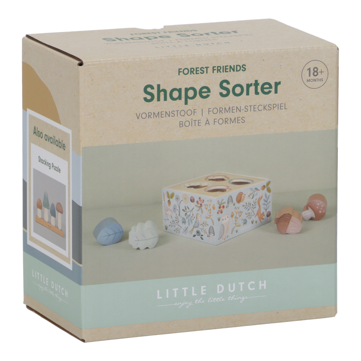 Little Dutch - Shape Sorter - Forest Friends