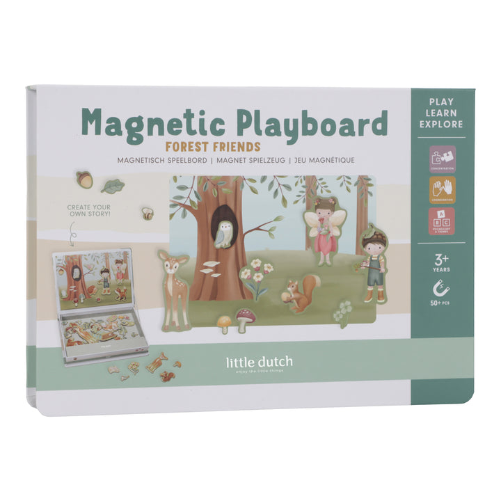 Little Dutch - Magnetic Playboard - Forest Friends