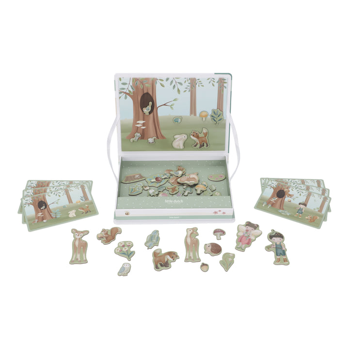 Little Dutch - Magnetic Playboard - Forest Friends